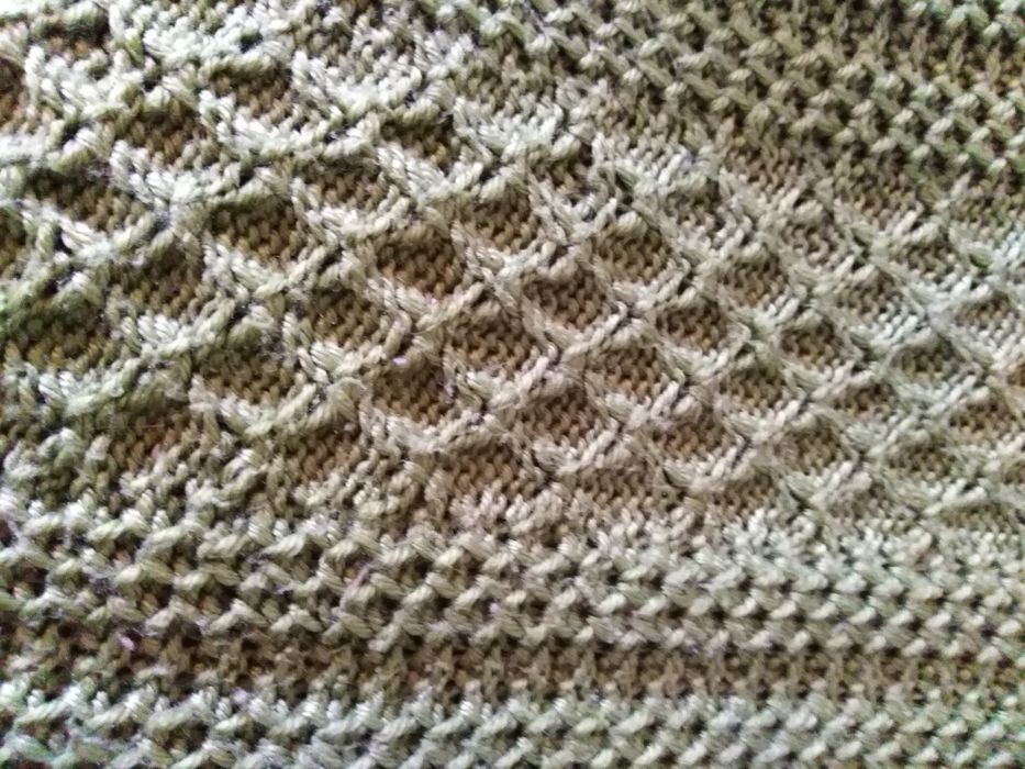 Zielony/oliwkowy sweter