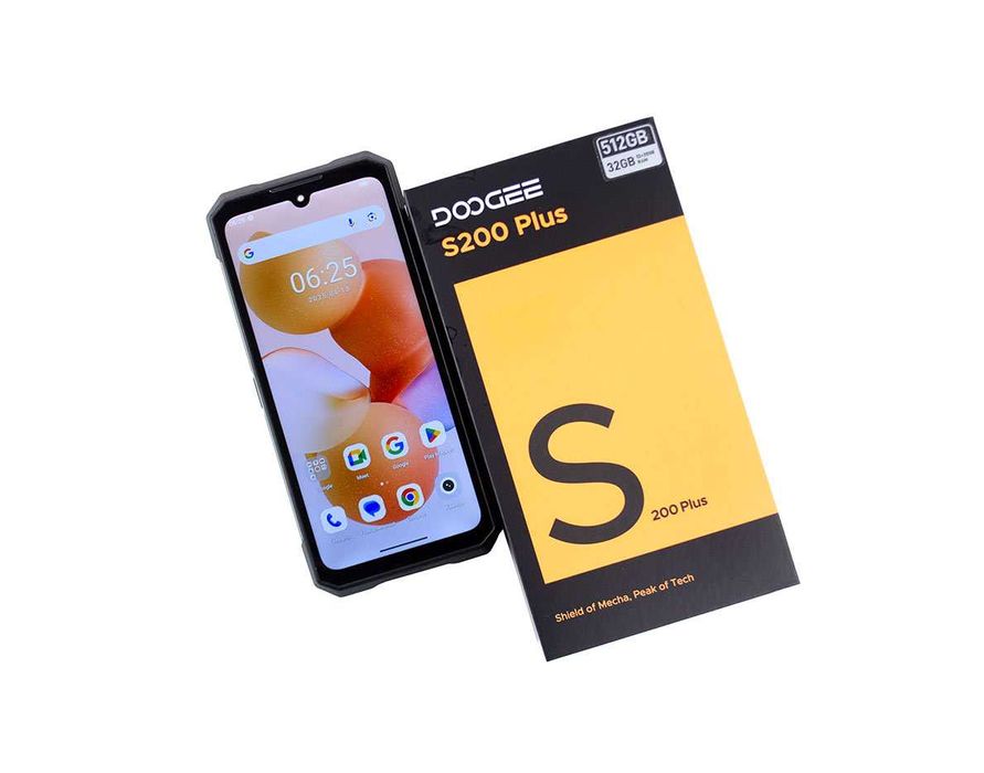 Doogee S200 Plus 12/512GB, 100 МП камера, AMOLED дисплей, IP68/IP69K