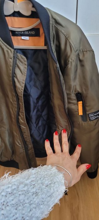 Kurtka na wiosne przejściowa bomberka chłopięca rozmiar 128 River isla