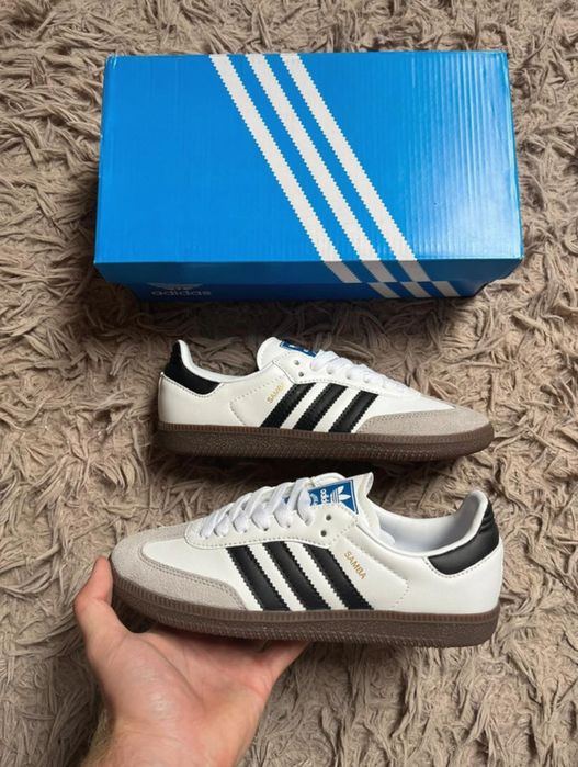 Adidas Samba bialo czarne damskie meskie sneakersy 36-46 BESTSELLER !!