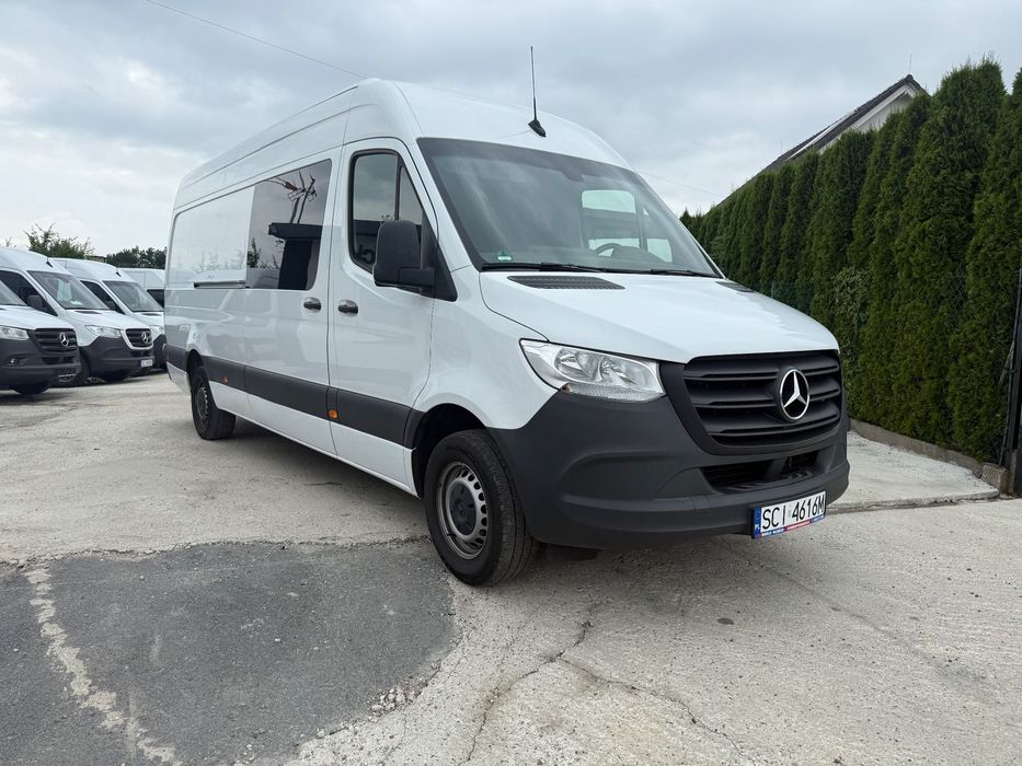 Mercedes-Benz SPRINTER  BRYGADÓWKA 7 OSOB FULL POCJA KAMERY 360  Sprinter brygadówka 7 osób