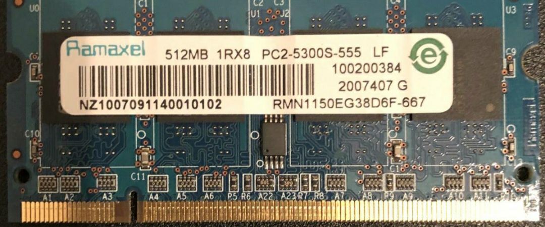 Vendo várias Memórias RAM para PCs Portáteis (SO-DIMMs)!