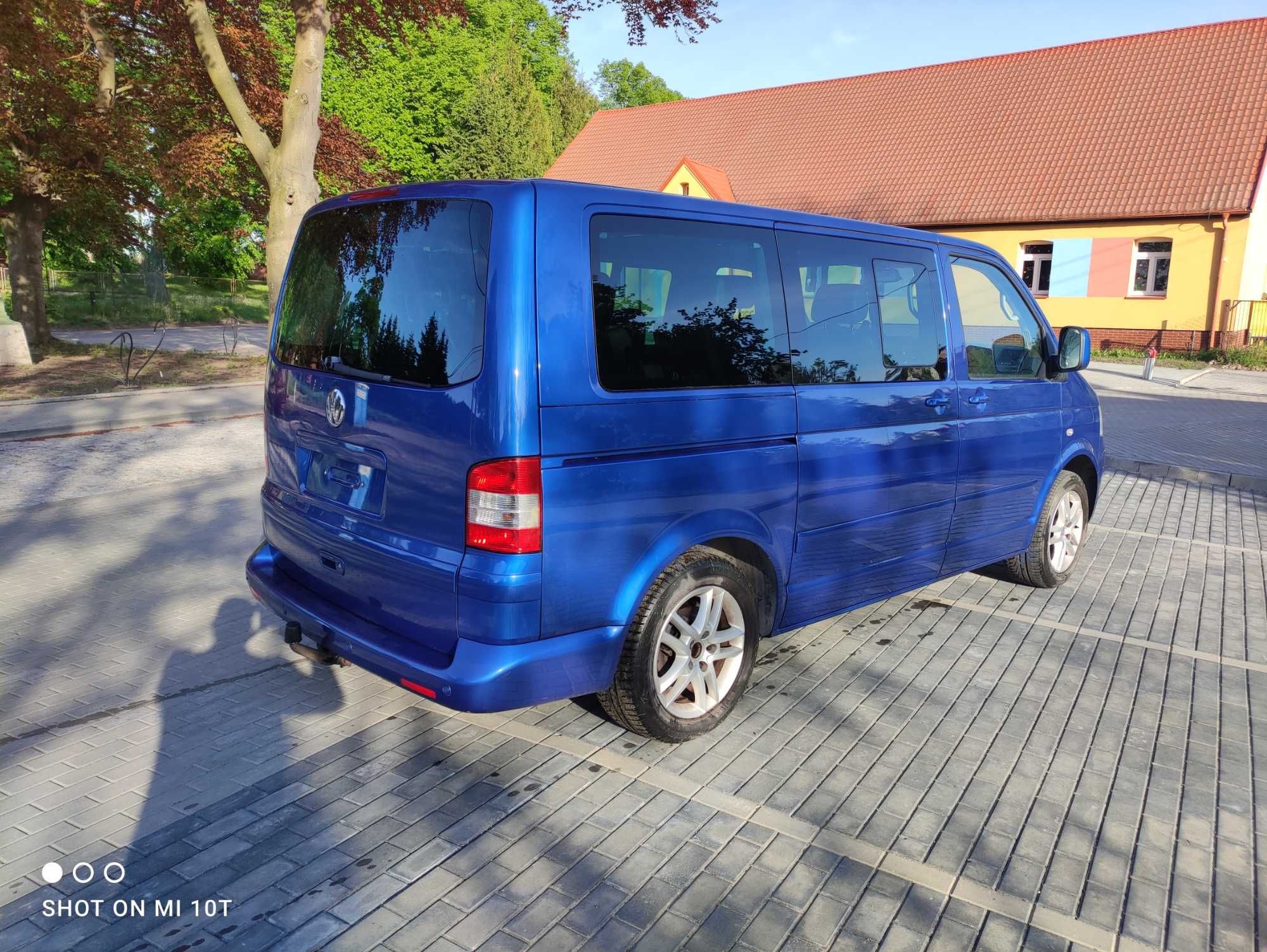 VW T5 Multivan Highline 2009r 191 tys km 2.5 TDI 170 km stan super