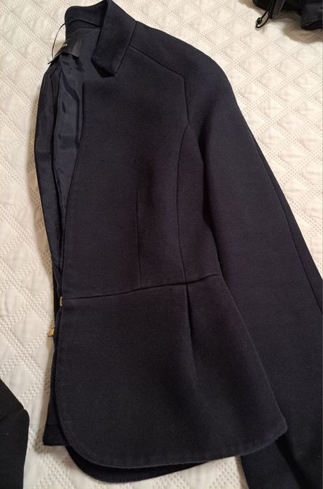 Casaco Cintado Preto
