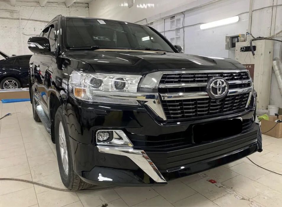 Обвес губа передняя задняя решетка Toyota Land Cruiser 200 LC200