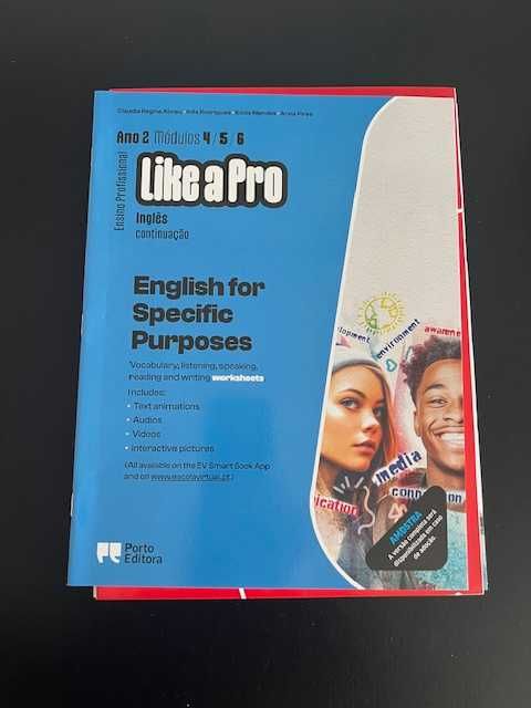Conjunto Pedagógico - Inglês - Profissional - "like a Pro" - (M:4/5/6)