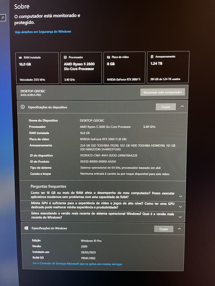 Setup Gaming Completo