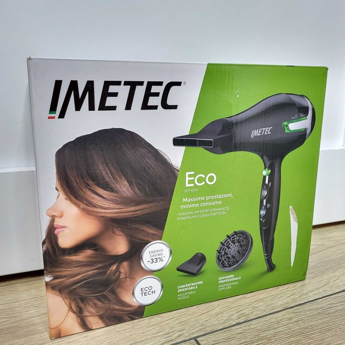 Imetec suszarka do włosów 1400W  dyfuzor + koncentrator