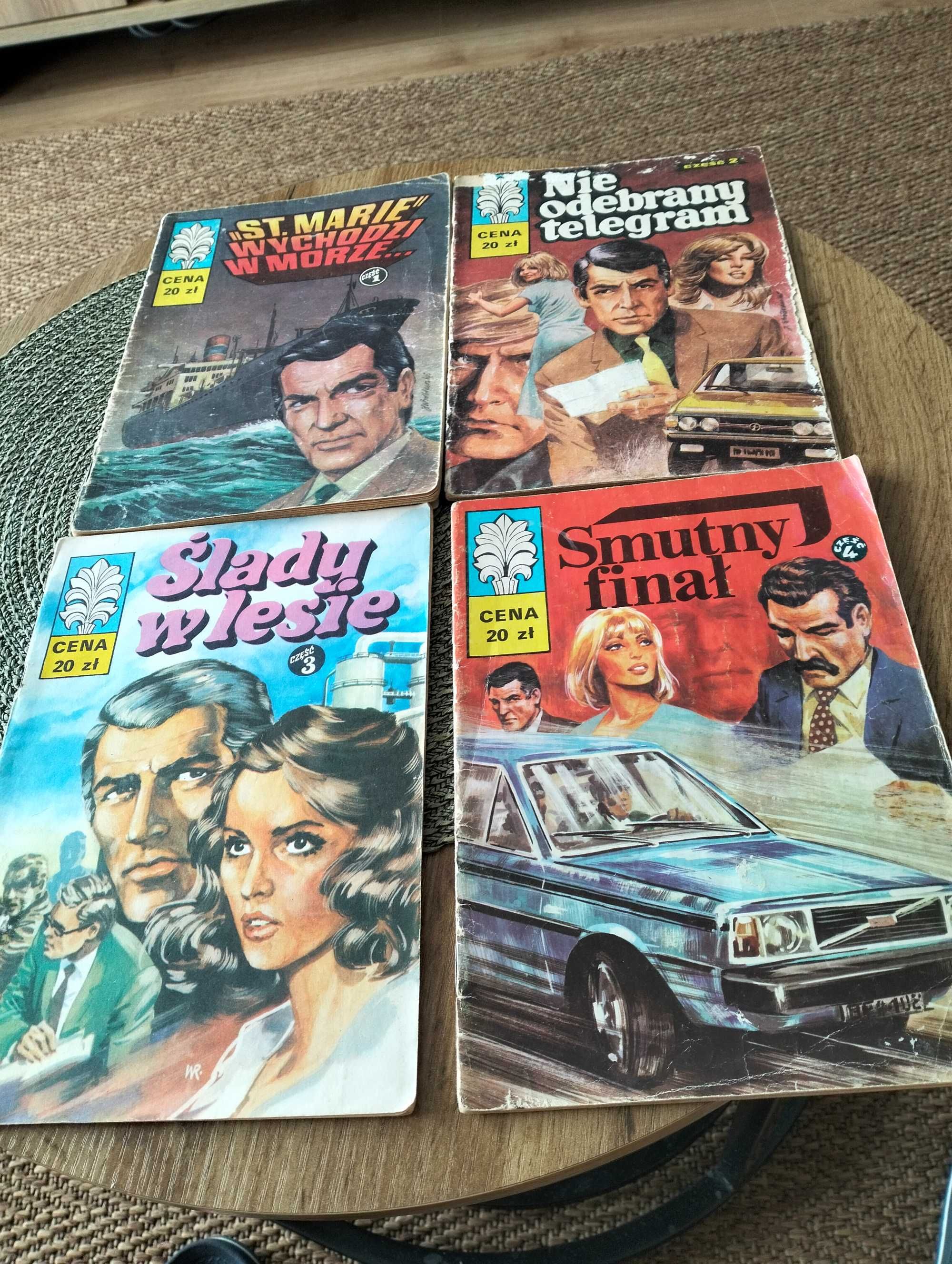 Zestaw komiksów Kapitan Żbik