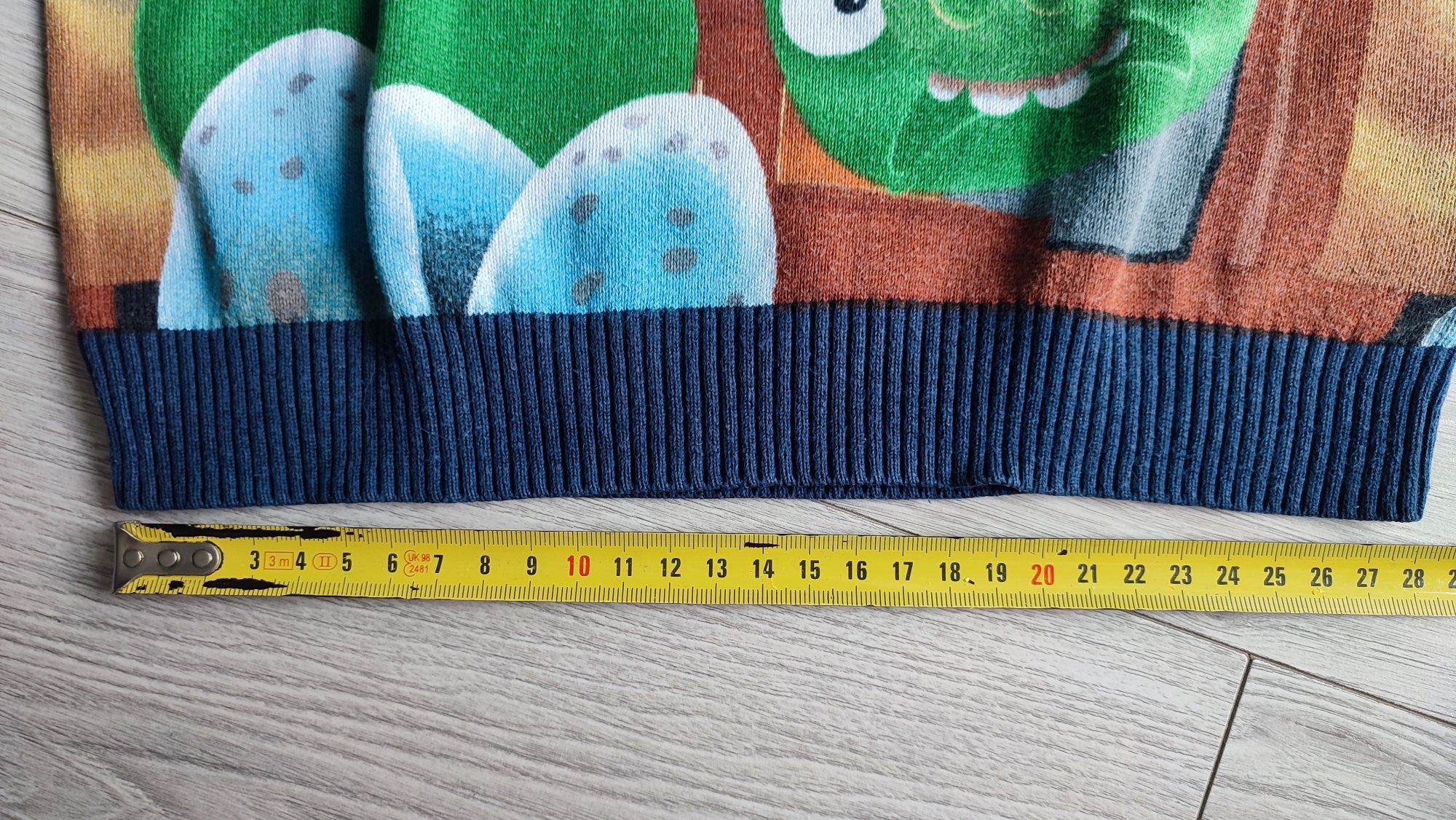 Kultowy sweterek Angry Birds H&M r. 110/116 4-6 lat 100% bawełna