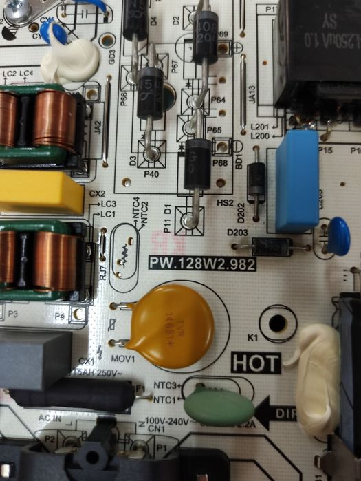 Продам  блок питания PW.128W2.982 от Xiaomi L43M6-6ARG.