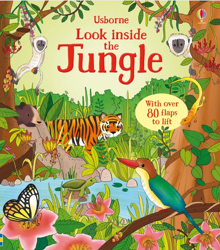 Look Inside the Jungle Usborne