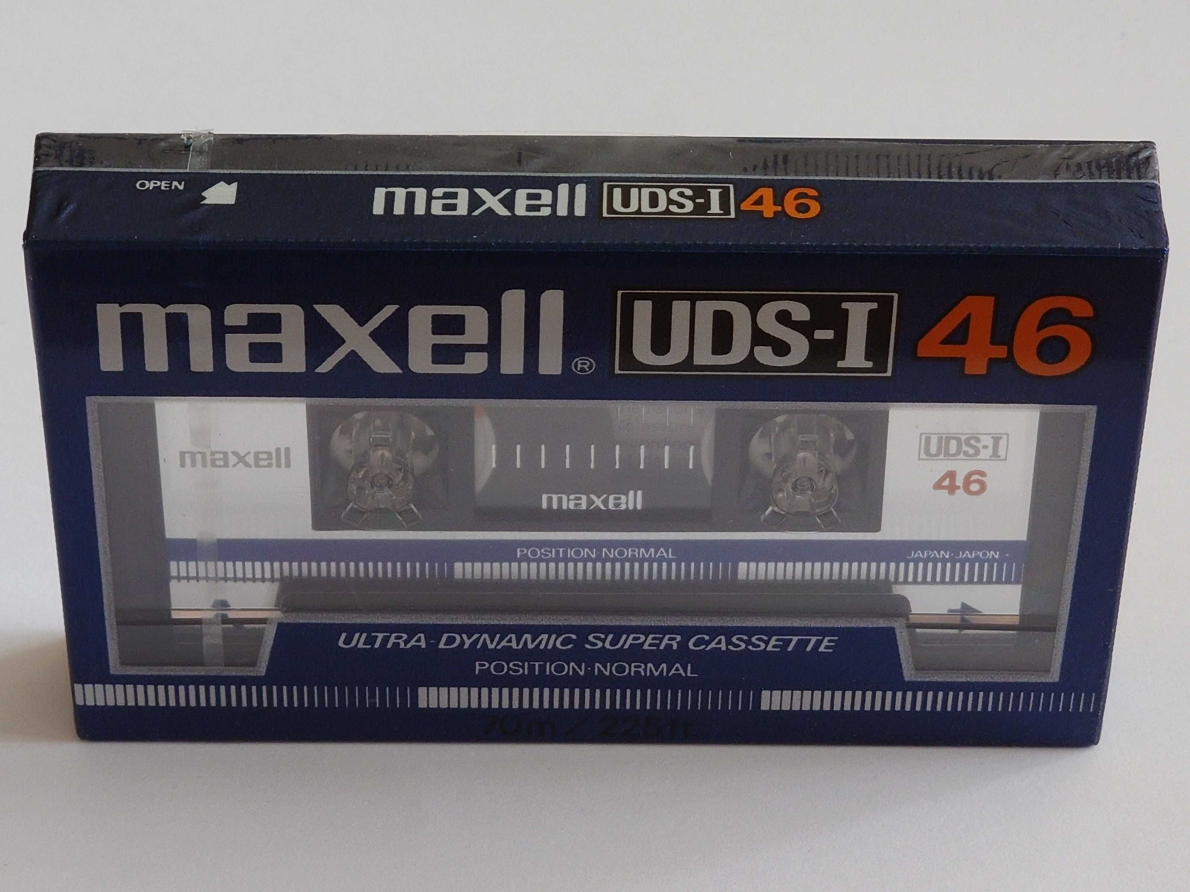 Maxell UDS-I 46 model na lata 1985/1986 na rynek Amerykański