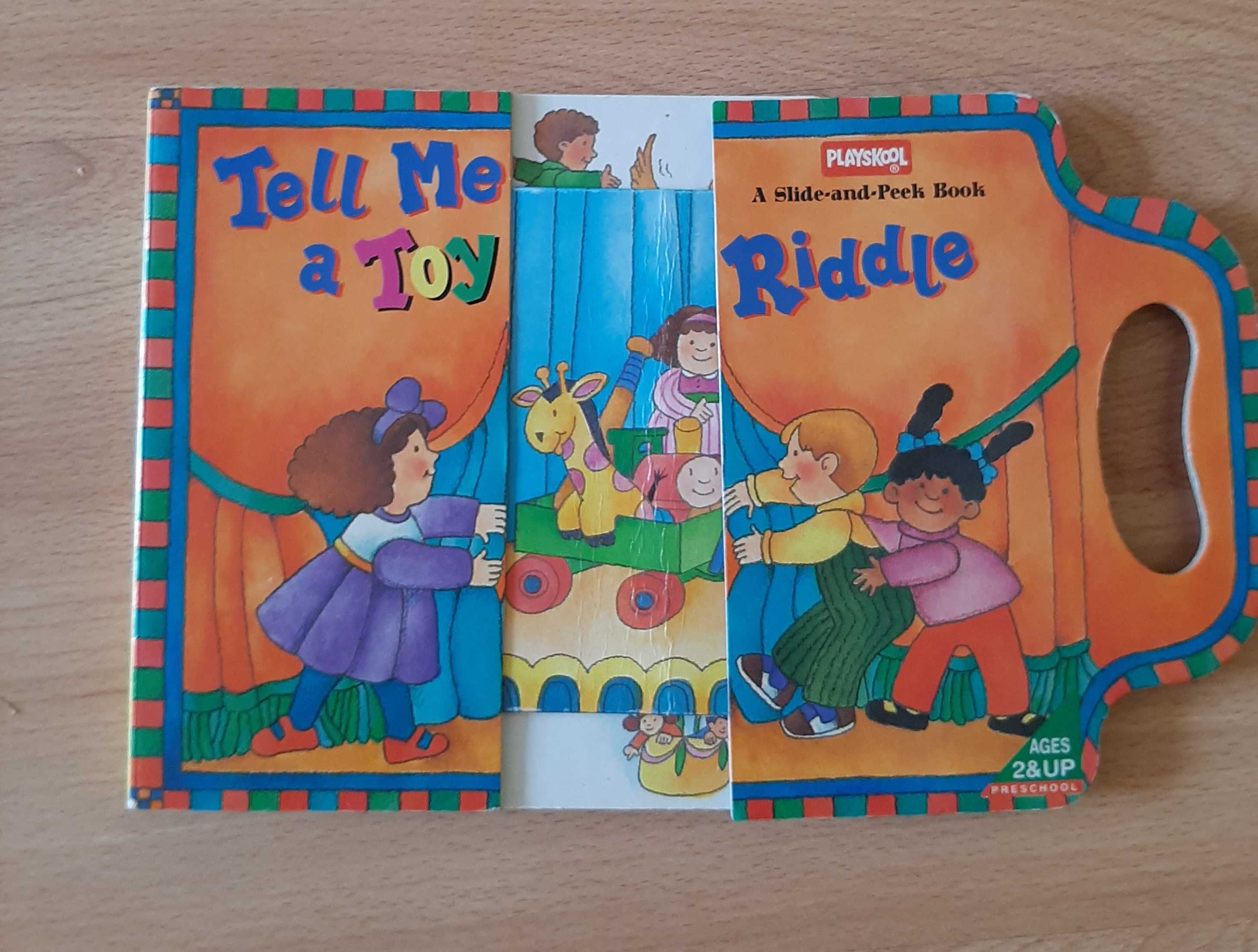 Tell Me a Toy Riddle: Slide-and-Peek Book (Playskool)