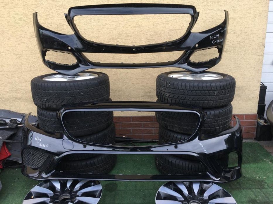 Mercedes c Klasa w205 - Zderzak Przód