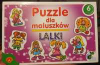 Puzzle dla maluszków lalki