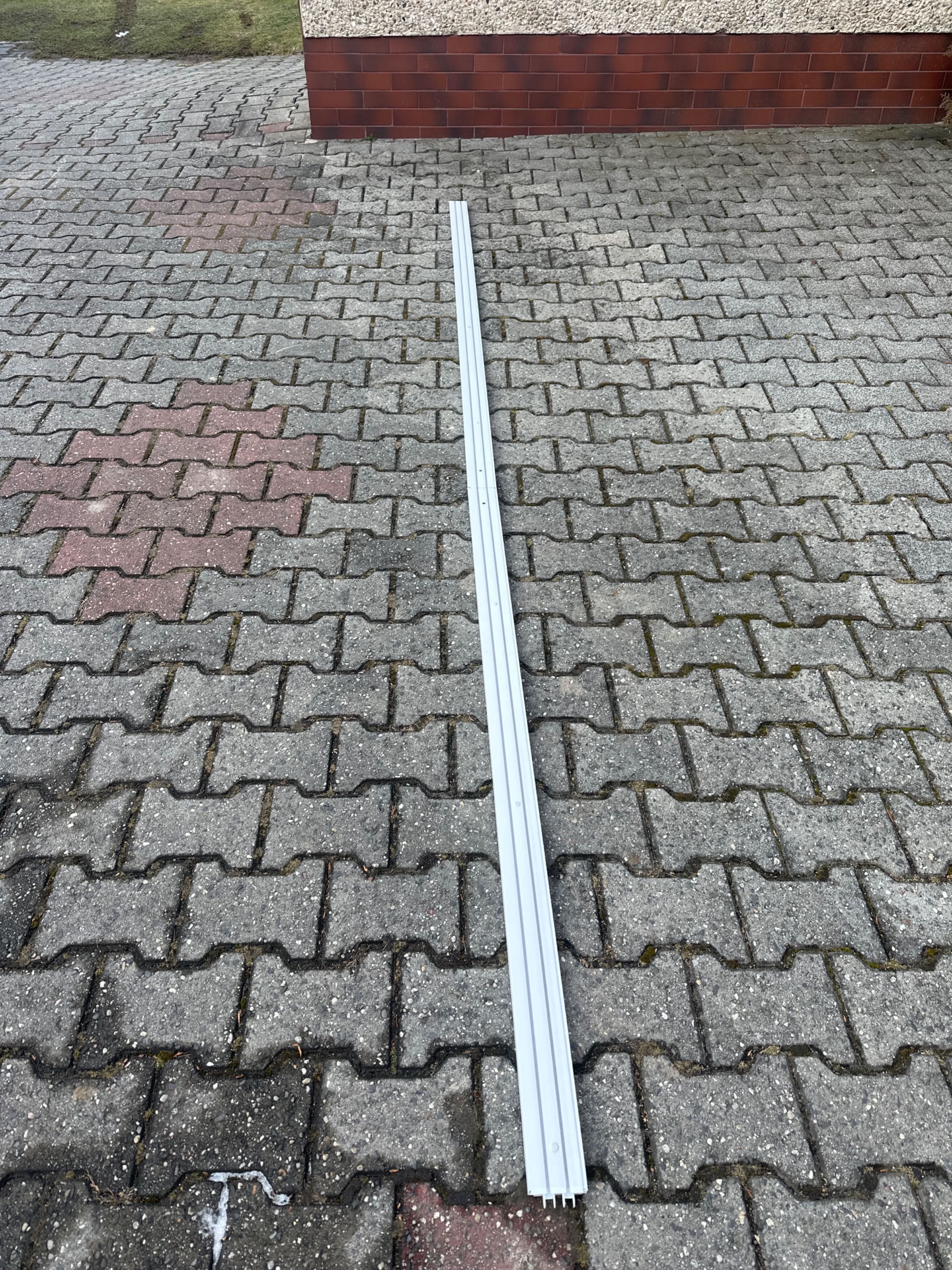 TANIO dwie szyny sufitowe karnisze dlugosc 200 cm i 148 cm