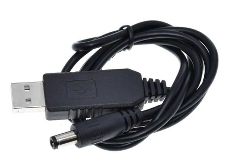 Tzt usb кабель для роутера від повербанка з перетворювачем на 12v