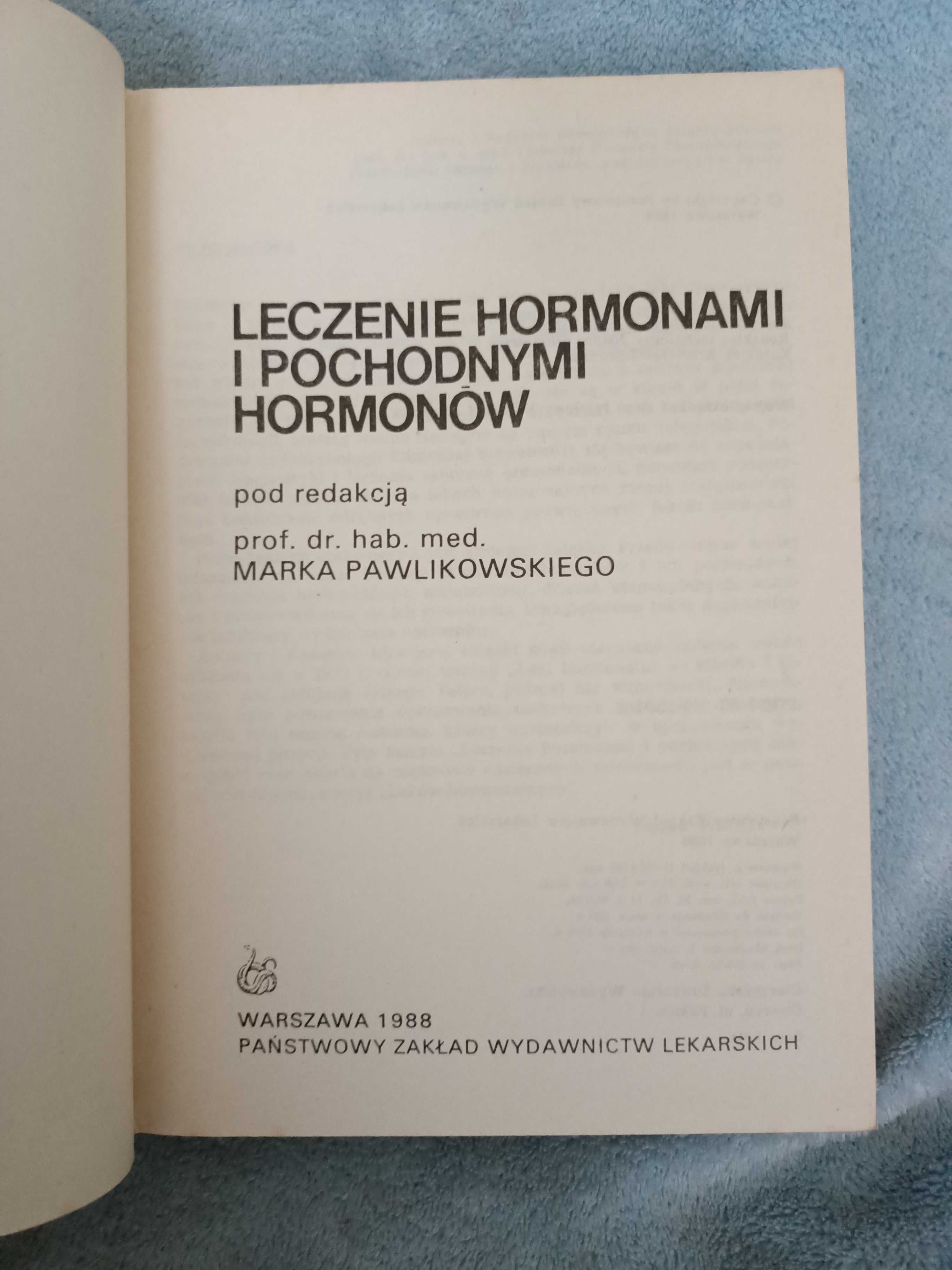 leczenie hormonami i pochodnymi hormonów