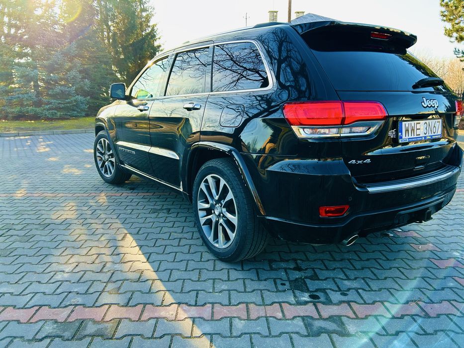 Jeep grand cherokee wk2 overland 3.6v6 4x4 2017 benzyna