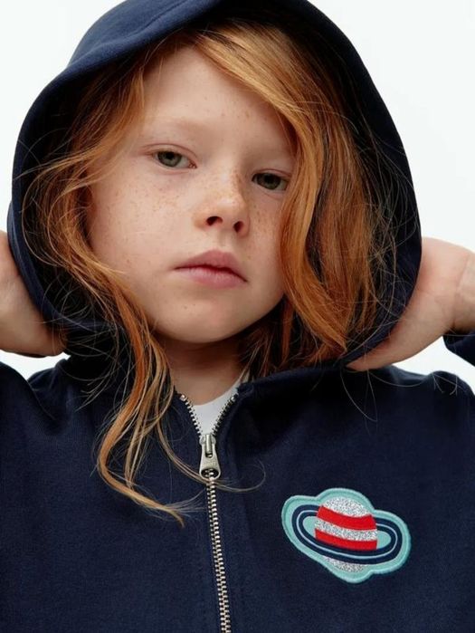 Arket дитяча зіп толстовка із органічної бавовни 1-2 роки