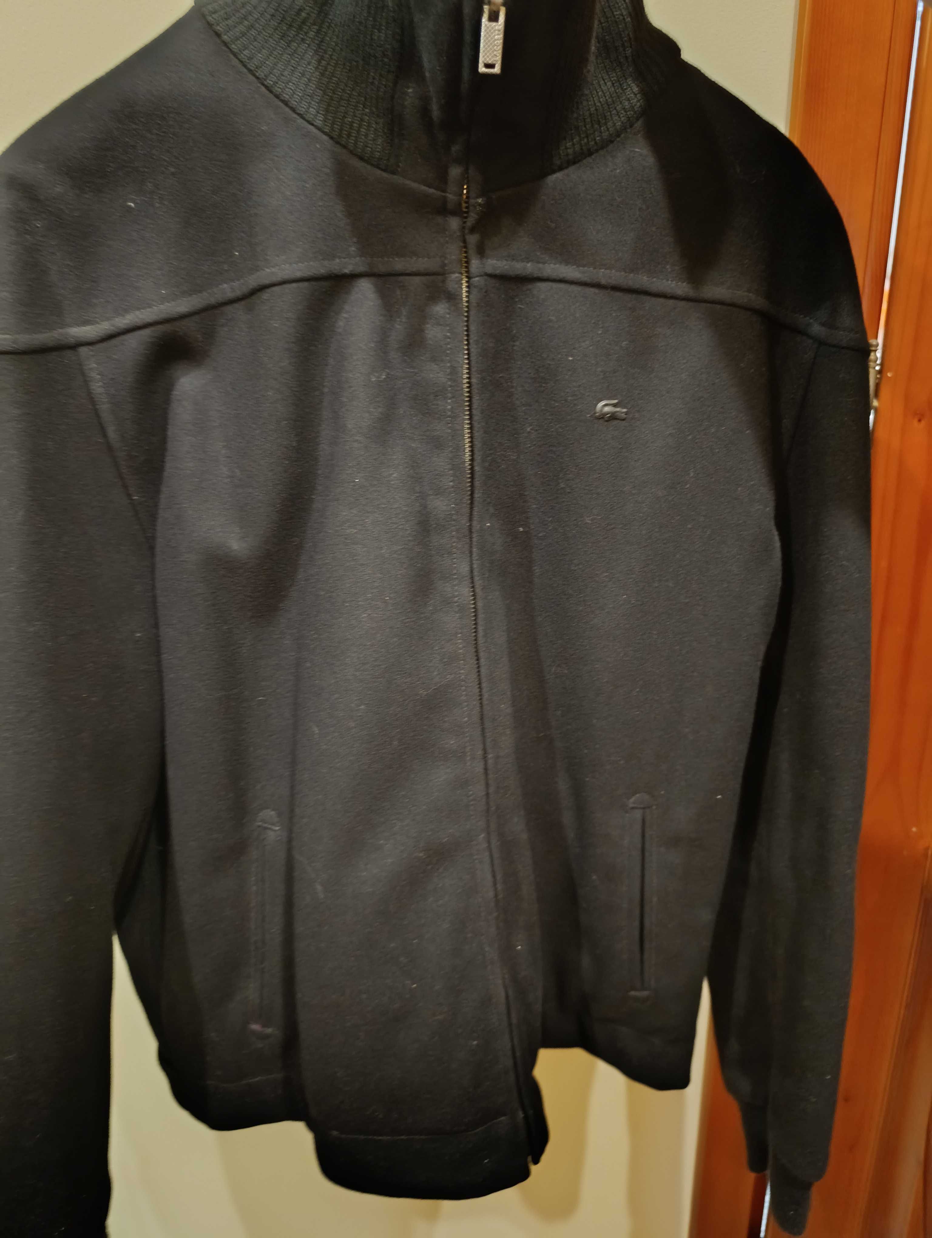 Куртка Lacoste чоловіча оригінал двостороння М-size.пару раз одіта .