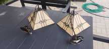 Lampa witrażowa wisząca