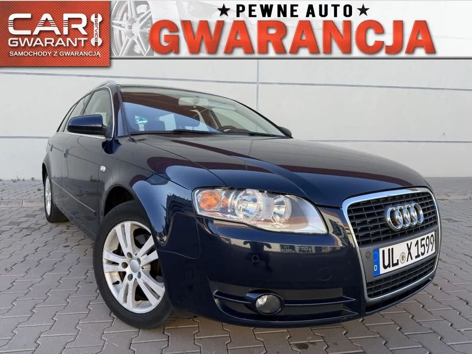 Audi A4 Avant B7 2006r. 1.6 MPI 102 KM czujniki parkowania przód i tył Gwarancja !!