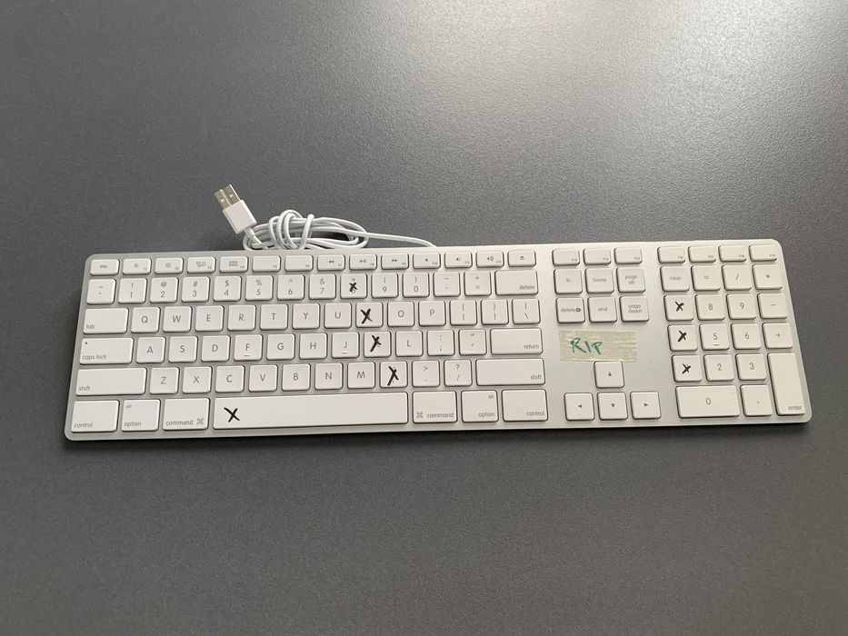 Apple Magic Keyboard 1 2 кнопка клавіша клавиша A1314 A1644 A1243 1843