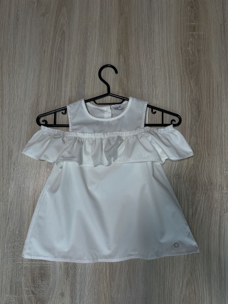 Блузка блуза біла шкільна школьная Zara OVS Carters