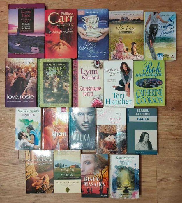 Zestaw 79 książek-romansów Roberts Steel Quick