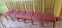 Krzesła drewniane tapicerowane Paget
