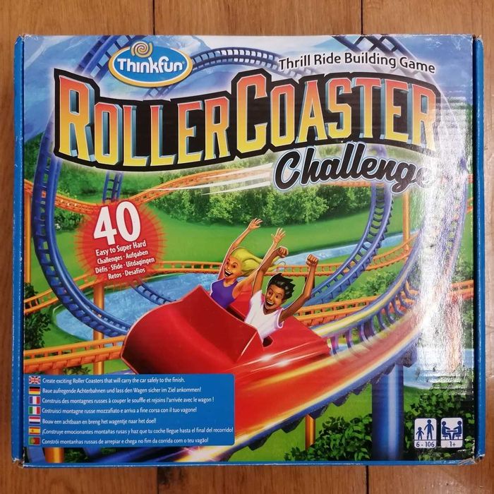 Rollercoaster Challenge - jogo de tabuleiro