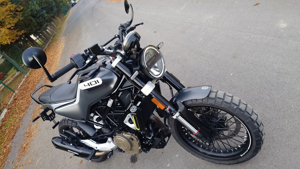 Husqvarna 401 svartpilen jak nowa, dużo dodatków, okazja, 100% orginal