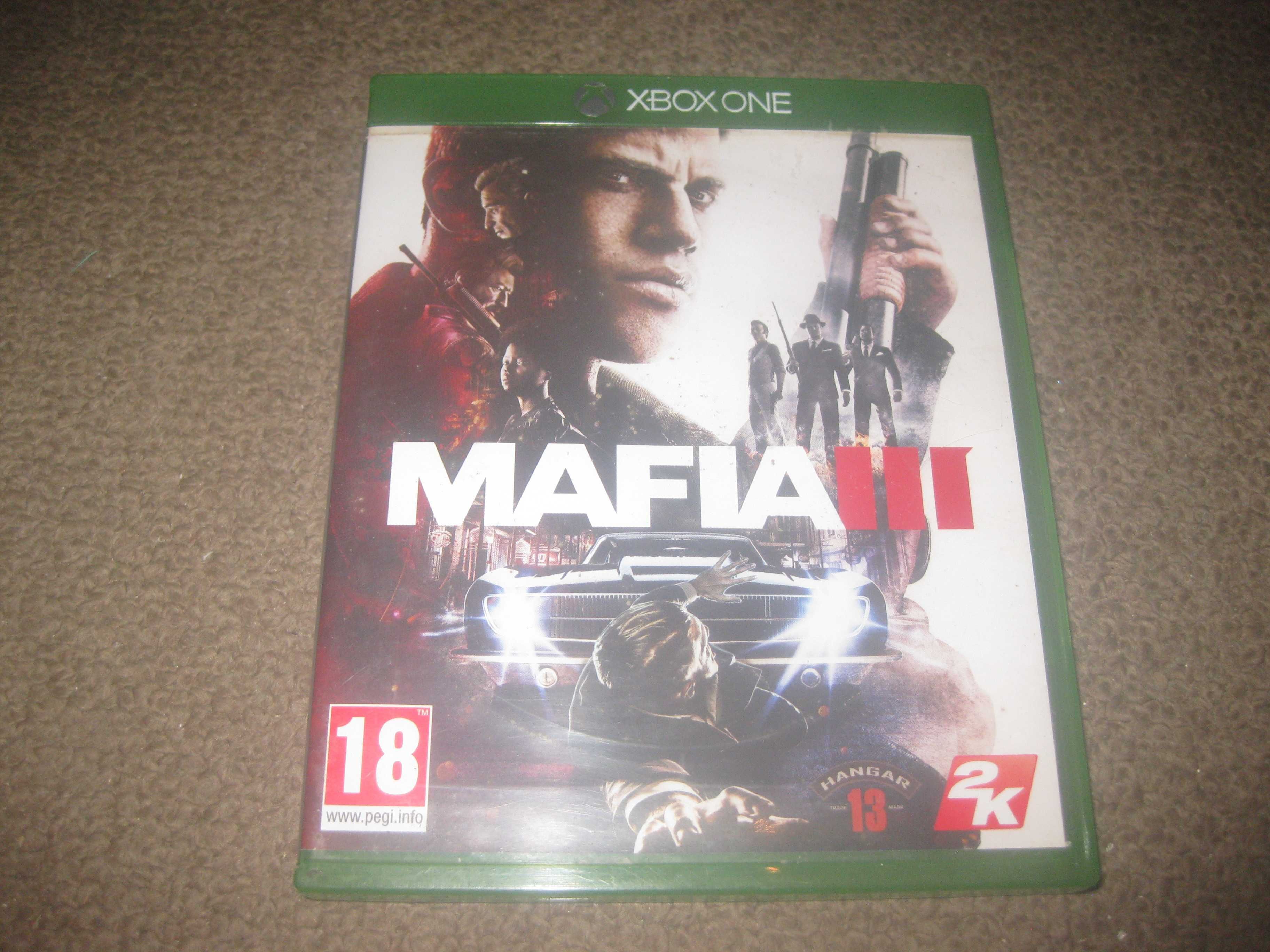 Jogo "Mafia III" para a Xbox One em Excelente Estado!