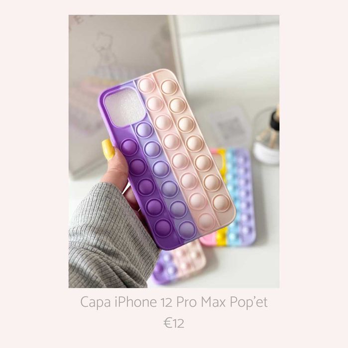 Capa Iphone Pop it 12 / 12 Pro Max