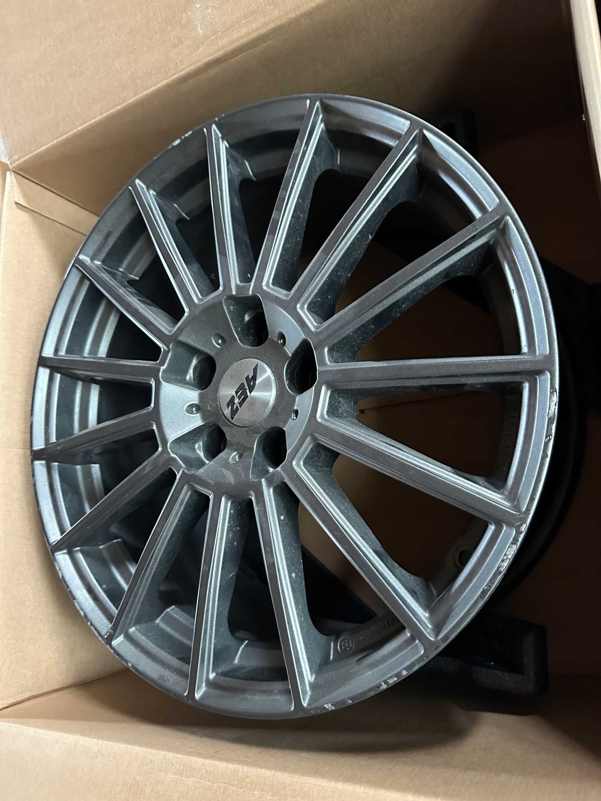 Felga aluminiowa AEZ Steam graphite 8.5"x18" 5x114,3 ET38 Tesla Model3