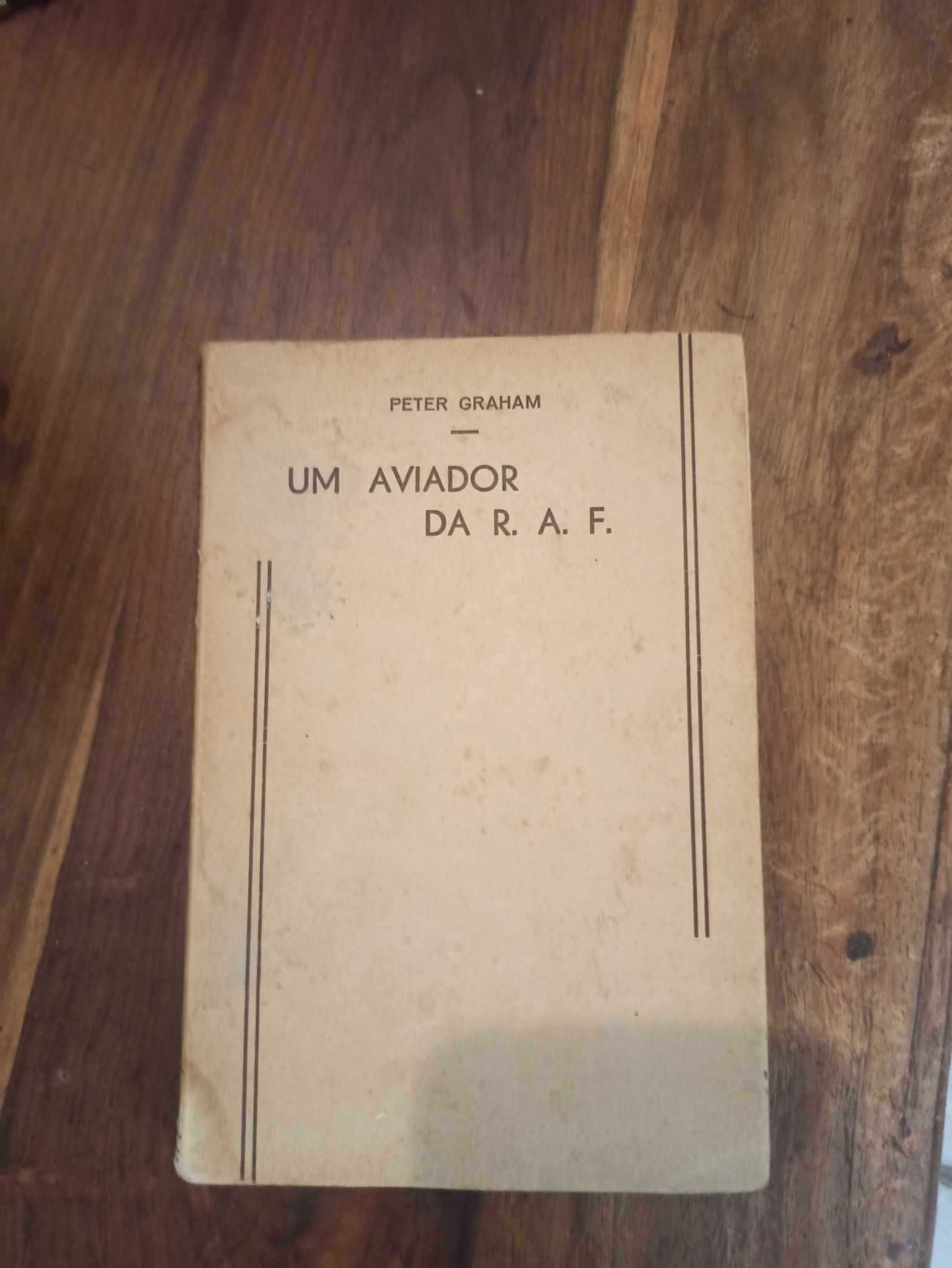 Livro Um aviador da R,A,F,