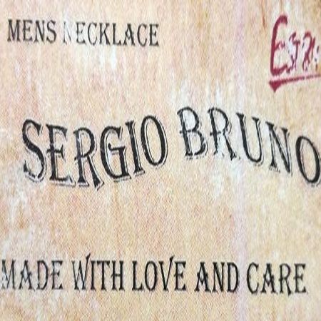 Sergio bruno mens necklace (италия)ручная работа