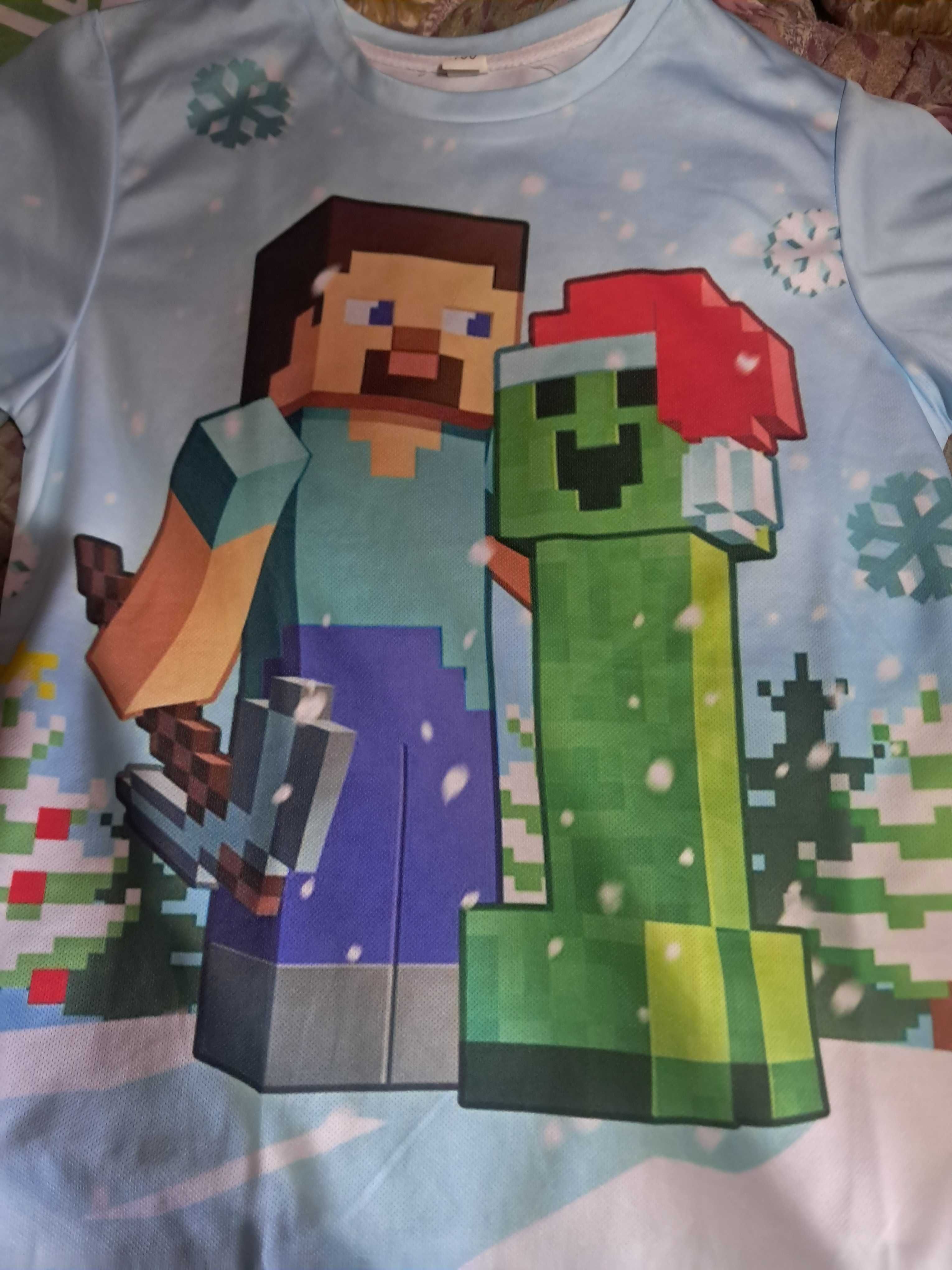 T-shirt do MINECRAFT- 12 anos