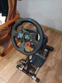 Kierownica Logitech G29 + stojak WHEEL STAND PRO - jak nowa