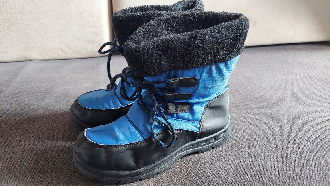 Buty zimowe śniegowce rozmiar 33