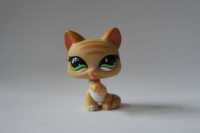 Figurka kot Littlest Pet Shop LPS Hasbro z języczkiem