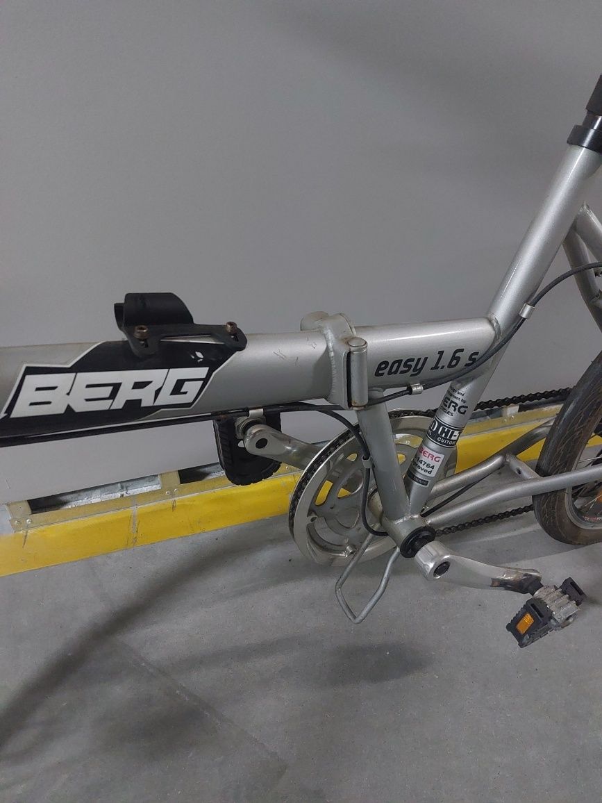 Bicicleta desdobrável Berg