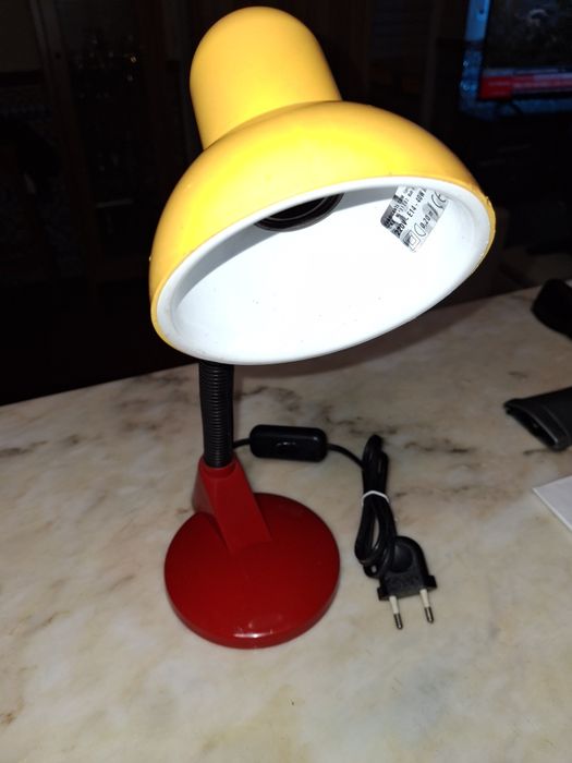 Candeeiro mesa secretária