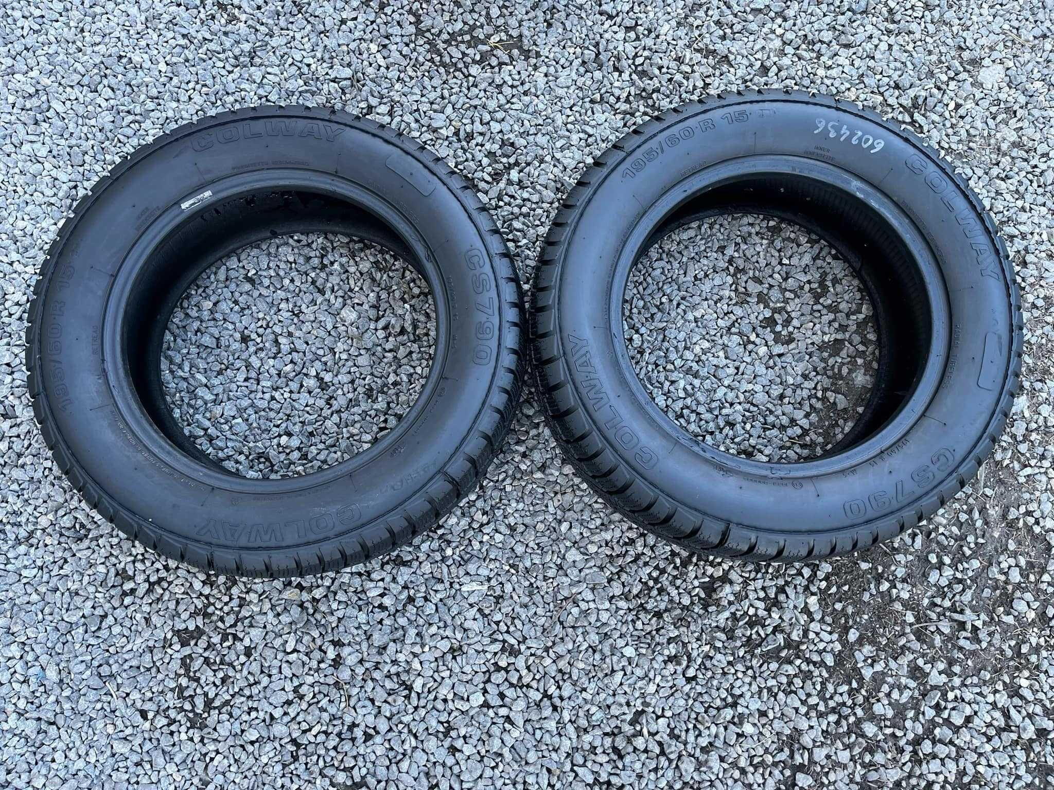 Opony 195/60R15 Colway CS790 Zima 2sztuki 8,10mm bieżnika