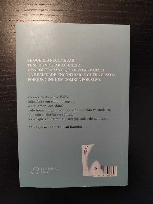 (Env. Incluído) A Arte de Recomeçar de Fabio Rosini