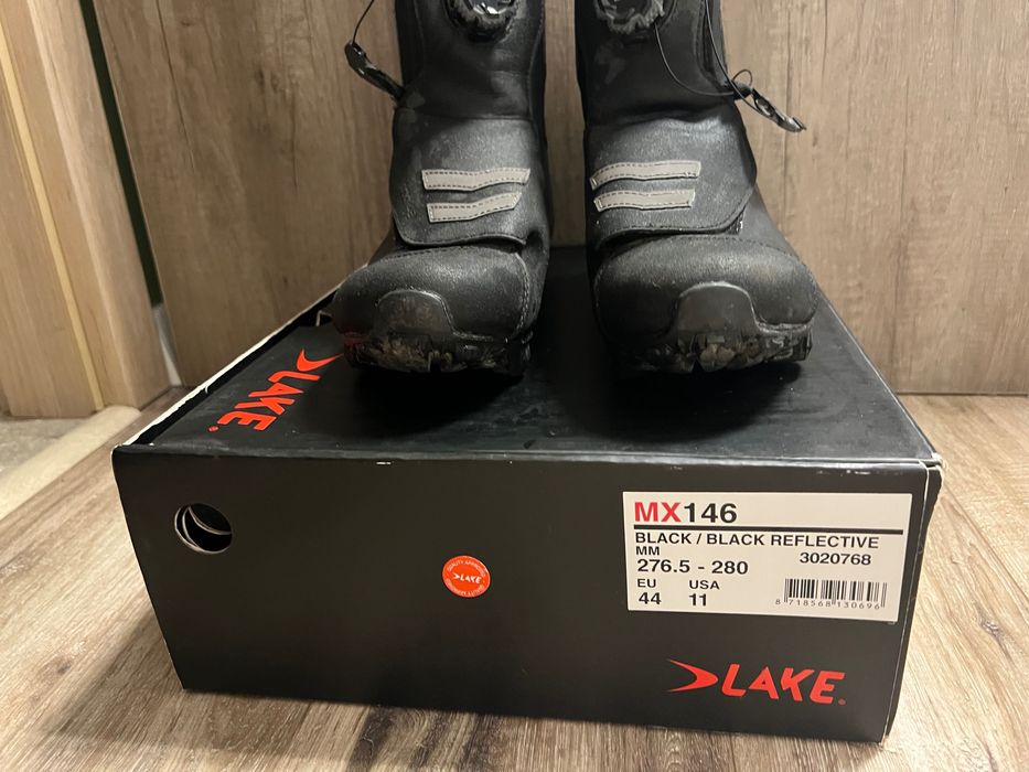 Lake MX146 rozm. 43 Rowerowe buty zimowe SPD, MTB gravel, BOA.