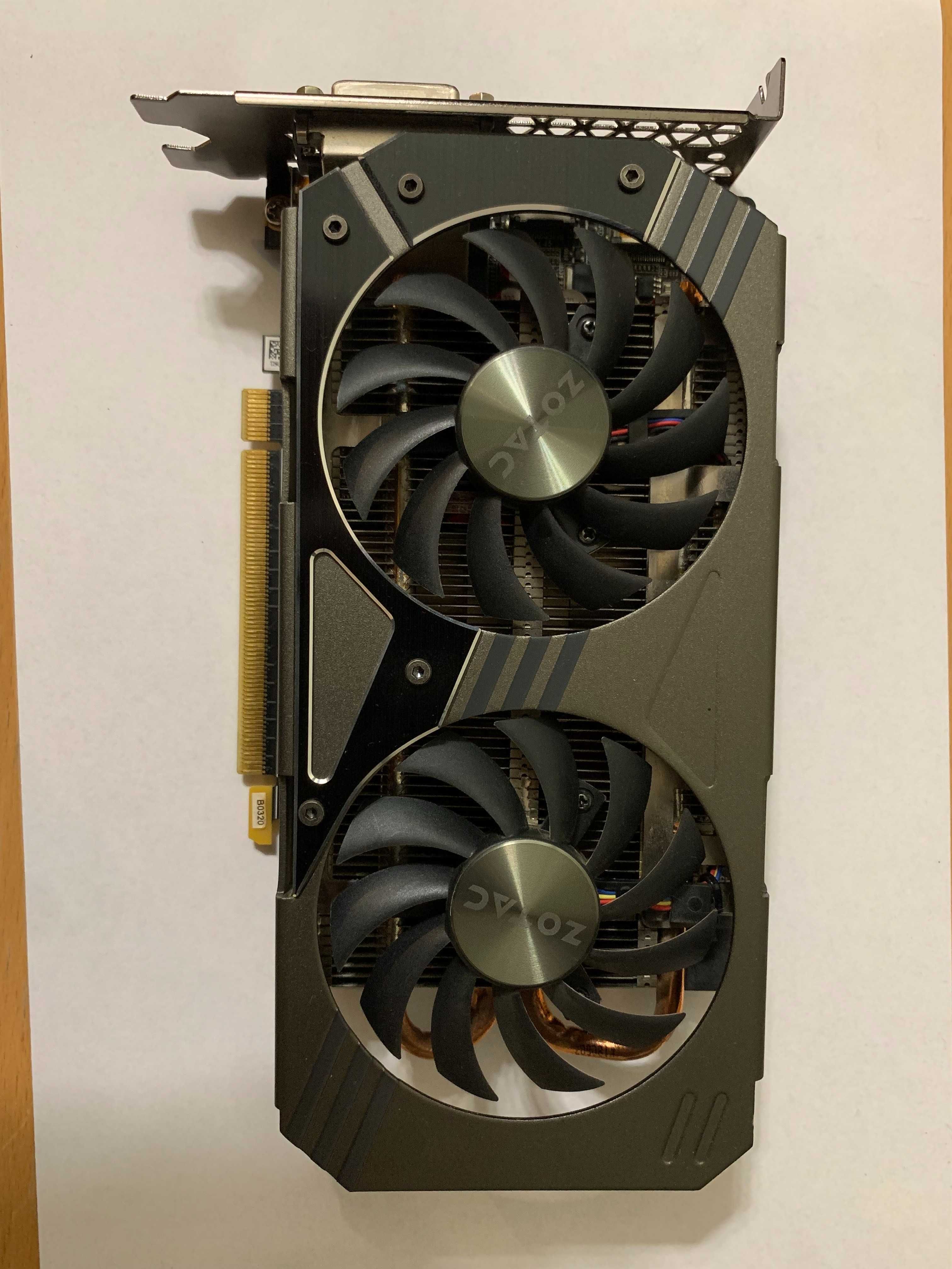 ZOTAC GEFORCE  GTX 1060 3GB/192 DDR5 AMP! Edition
