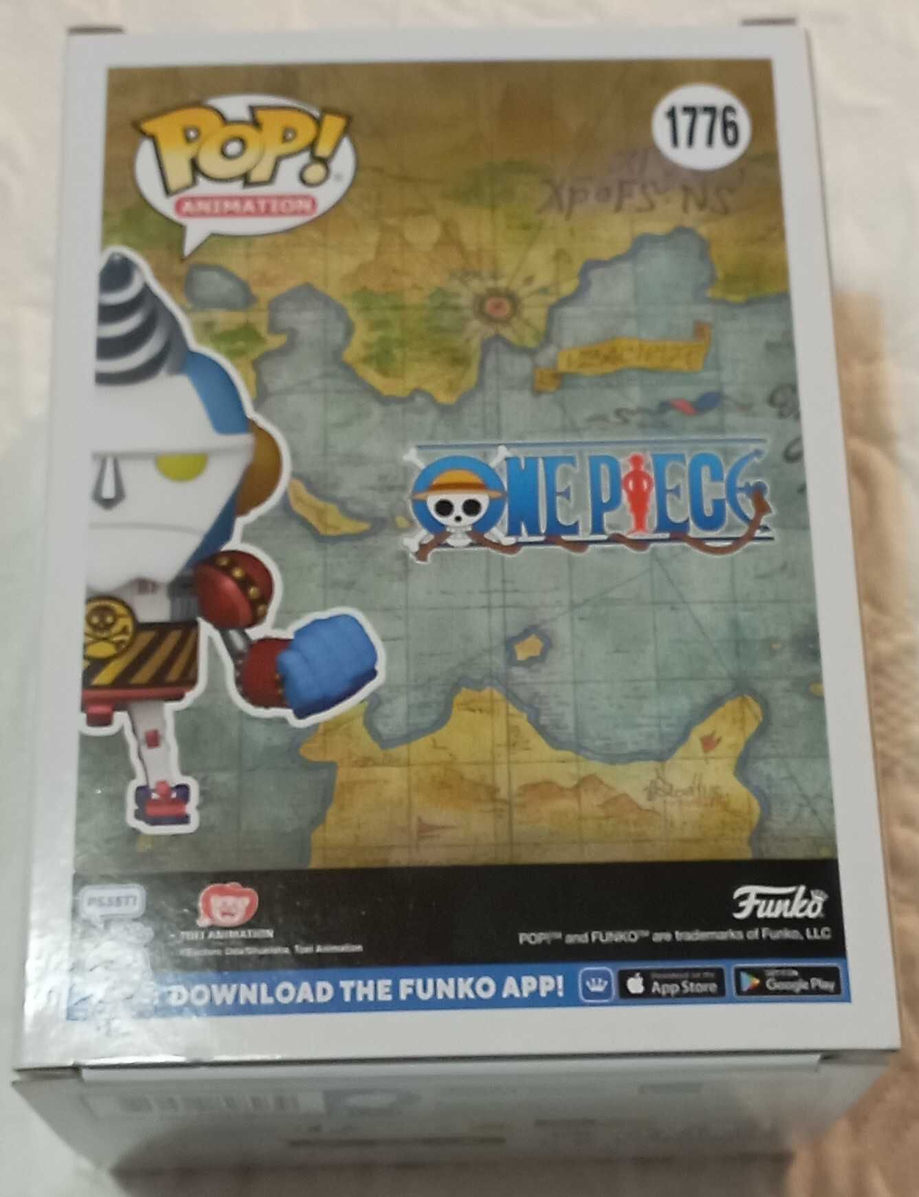 funko pop one piece 1776 general franky special edition glow chase